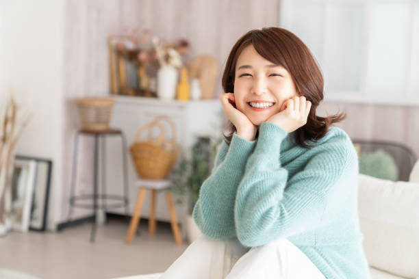 istock young attractive asian woman 1834050245