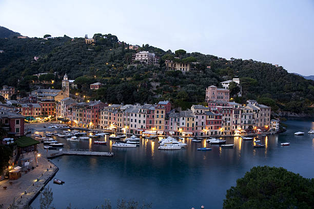 istock Portofino dusk view 183405563