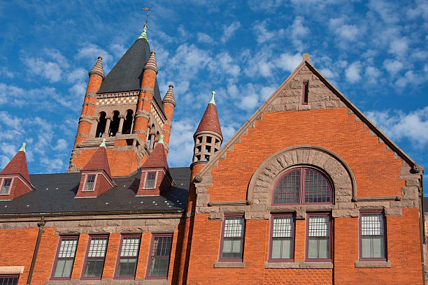 istock Looking Up at a College Building 183405731