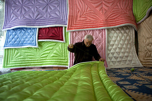 quiltmaker stock photo