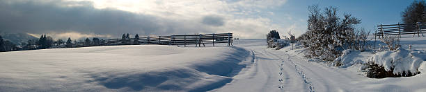 Winter landscape Panorama