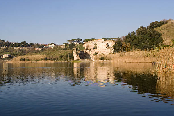 istock Ancient Roman Ruin on Averno Lake 183408720