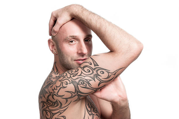 istock portrait of a man with tattoos 183409542