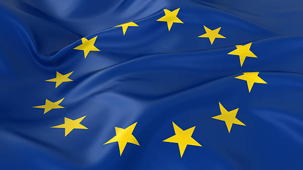 istock Majestic European Union Flag 183409703