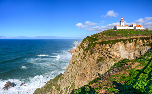 Cabo da Roca is located at the westernmost point of mainland Europe.