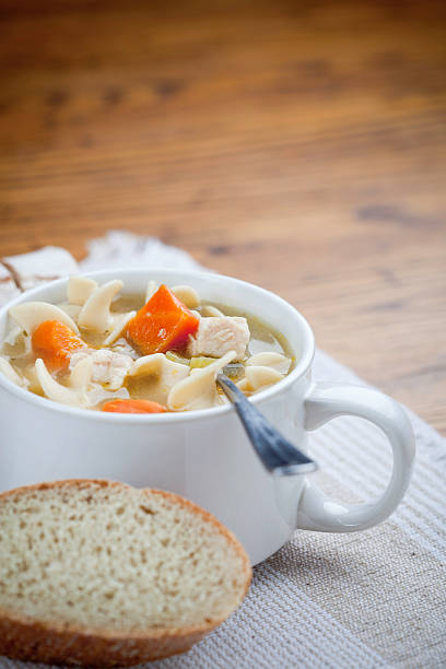 istock Delicious Chicken Vegetable Soup 183410213