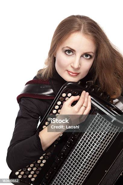 Accordion Player Stock Photo - Download Image Now - 20-24 Years, 20-29 Years, Accordion - Instrument