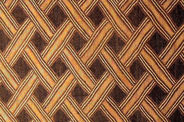 African Textures Antique cloth from the DRC (Democratic Republic of Congo) in Africa central africa stock pictures, royalty-free photos & images