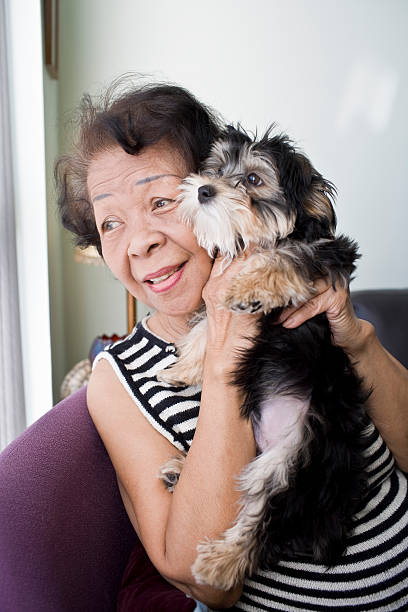 istock Mature Adult with Dog 183413742