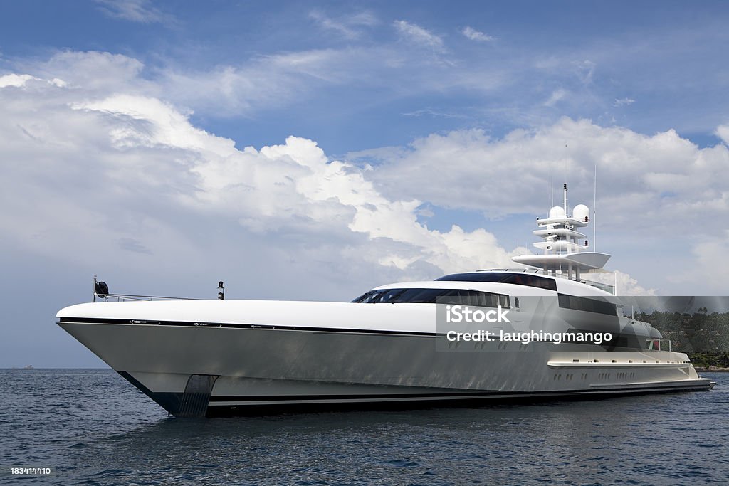 yacht di lusso - Foto stock royalty-free di Acqua