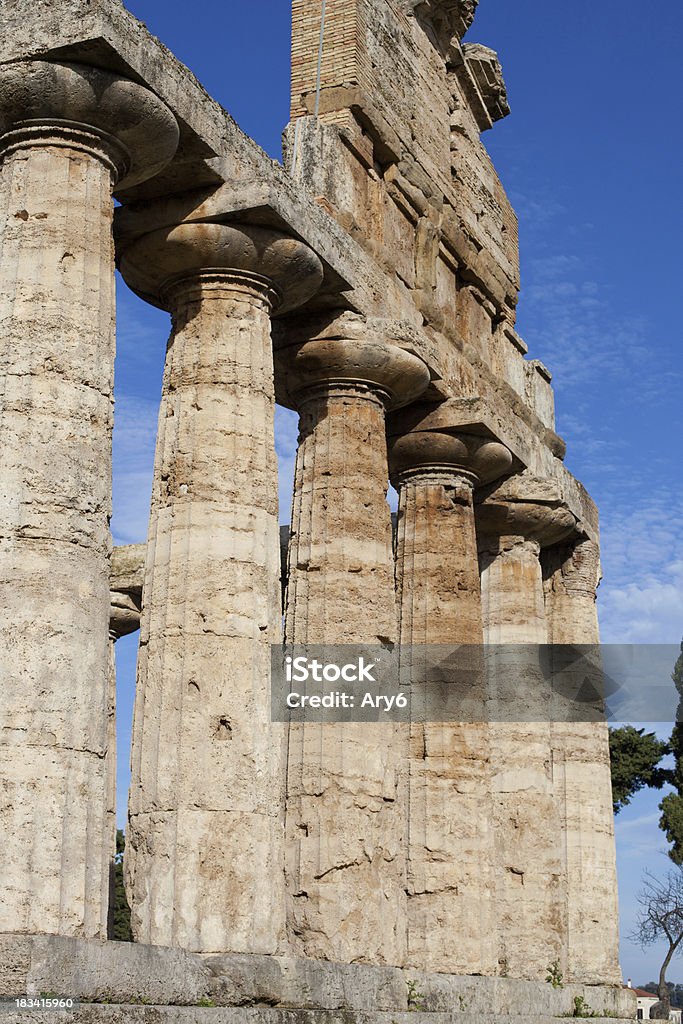 Atena Tempel (Paestum, Italien - Lizenzfrei Paestum Stock-Foto