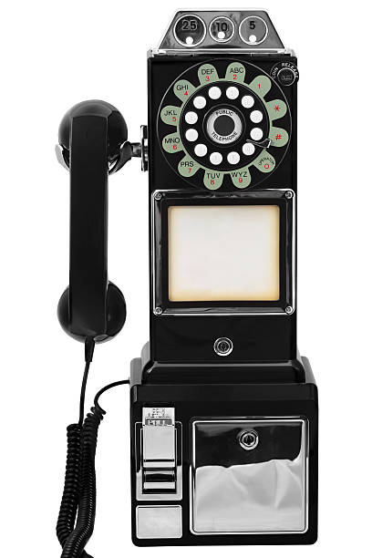 telefone público - coin operated pay phone telephone communication imagens e fotografias de stock