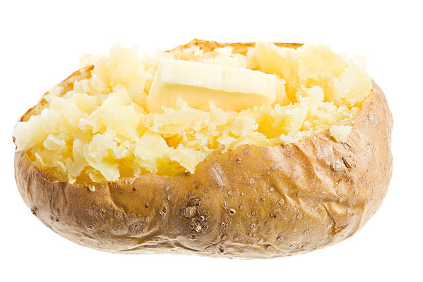 istock Baked Potato With Butter Isolated 183416666