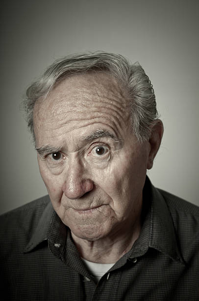 istock senior man with you said what expression 183417682