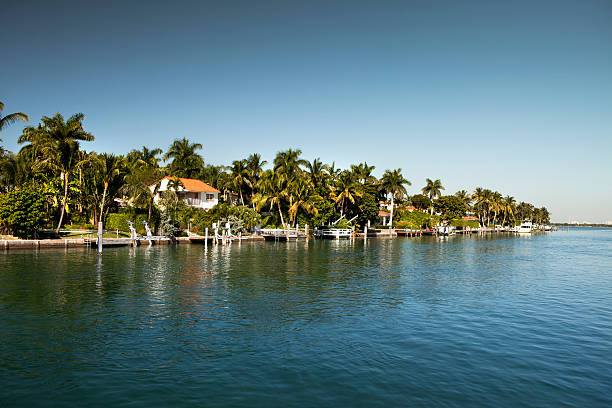 istock Mansion on the water in Miami 183417804