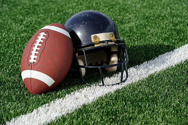 istock Football and Helmet 183417912