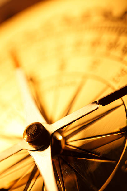 istock Close Up Of Golden Compass 183418031