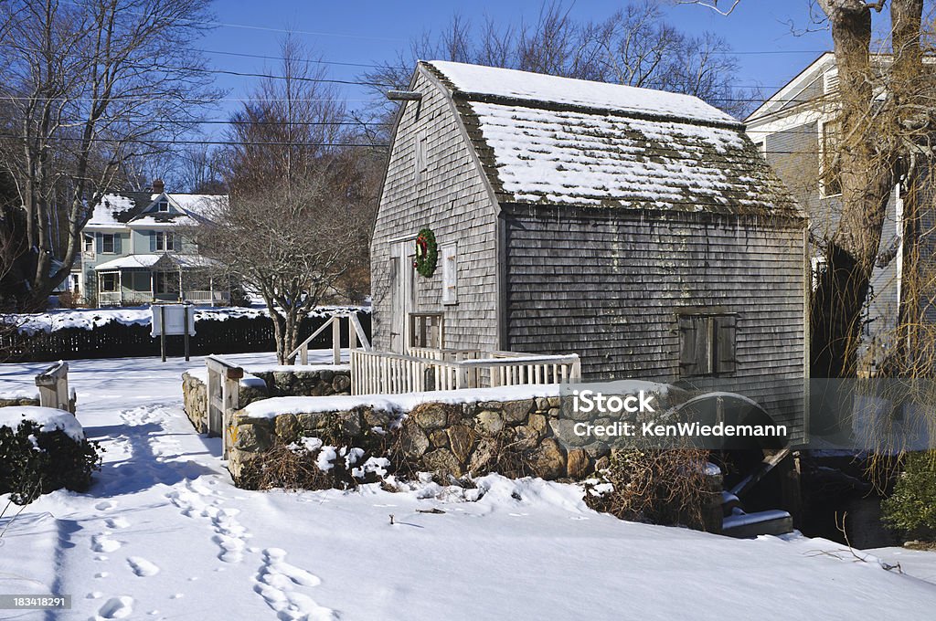 Dexter Grist Mill - Photo de Cape Cod libre de droits