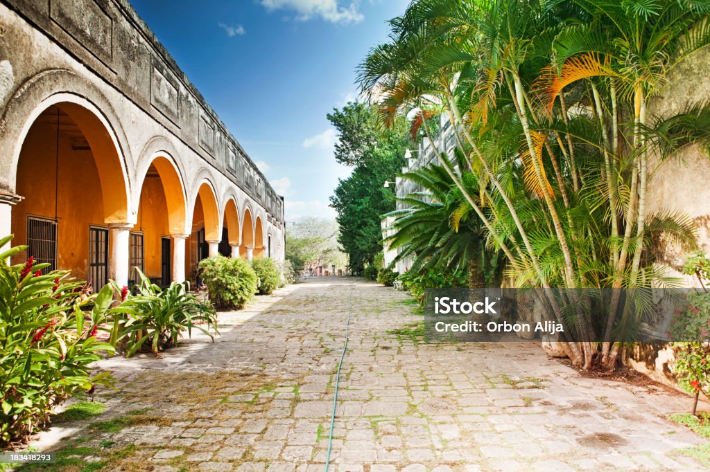 Hacienda Yaxcopoil - Foto de stock de México royalty-free