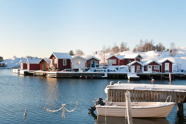 istock Idyllic island houses 183419357