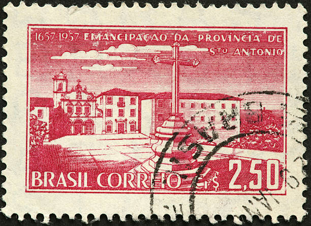 istock St Antonio, Brazil emancipation tricentenary stamp 183419872