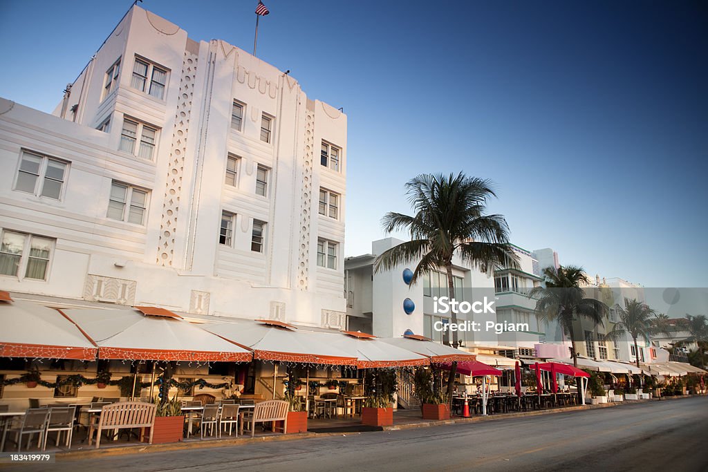 Ocean Drive in Miami - Lizenzfrei Miami Stock-Foto