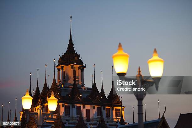 Loha Prasat Świątyni W Bangkok Tajlandia - zdjęcia stockowe i więcej obrazów Azja - Azja, Azja Południowo-Wschodnia, Bangkok