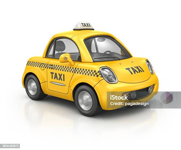 Samochód Taxi - zdjęcia stockowe i więcej obrazów Taksówka - Taksówka, Trójwymiarowy, Bez ludzi