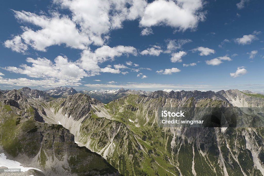griesltal-Alpes europeus, tirol na Áustria - Foto de stock de Abandonado royalty-free