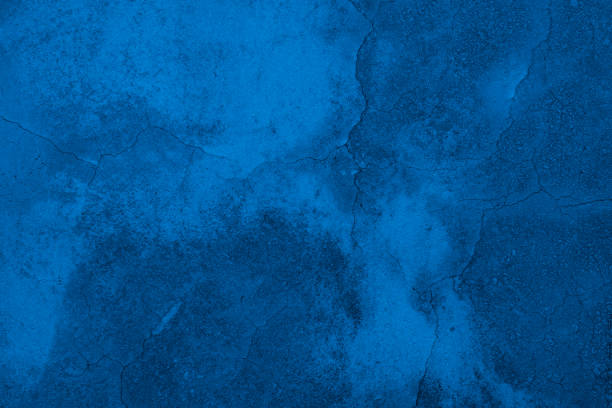 istock Old wall pattern texture cement blue dark abstract  blue color design are light with black gradient background. 1834209277