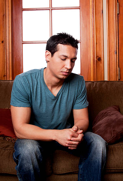istock Sad Depressed Young Adult Male 183421090