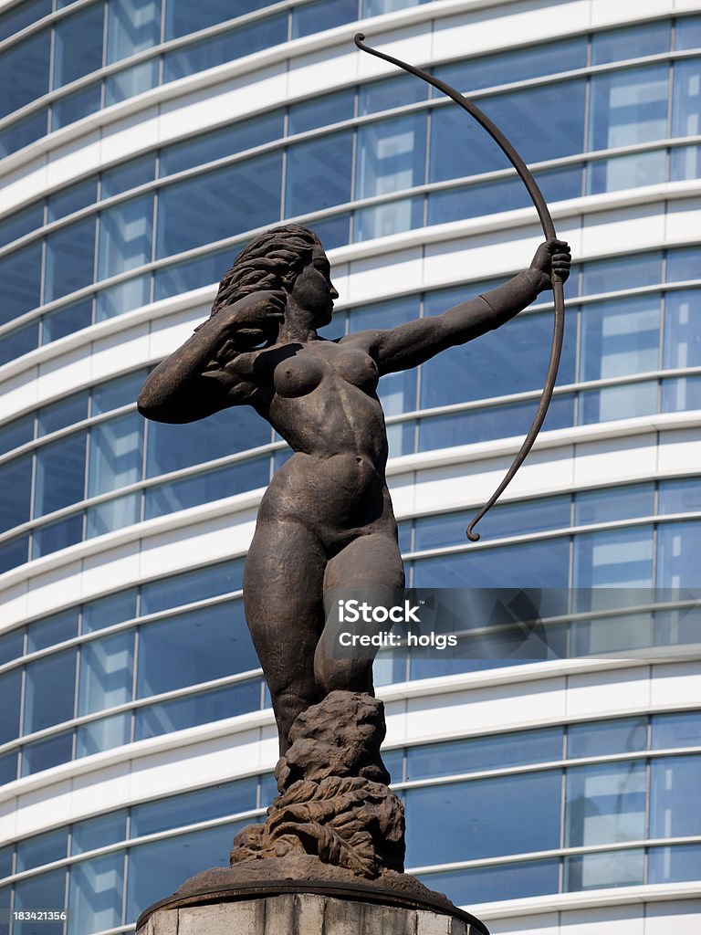 Fontaine dans la ville de Mexico - Photo de Statue libre de droits