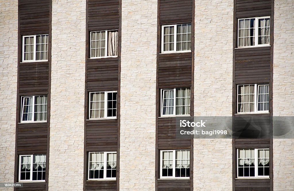 Ventanas del Hotel - Foto de stock de Abstracto libre de derechos