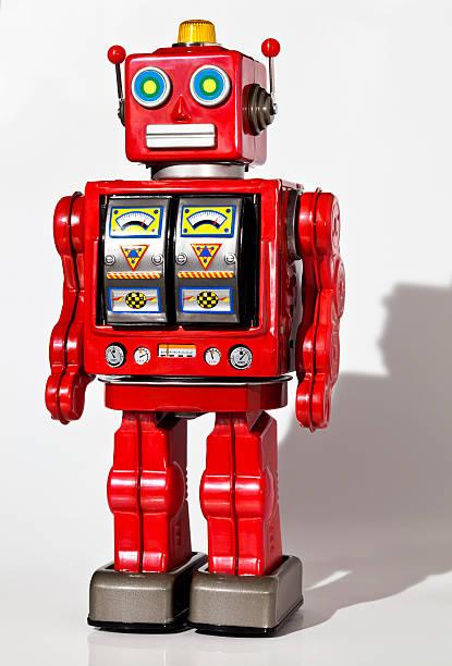 Robot jouet vintage Tin - Photo