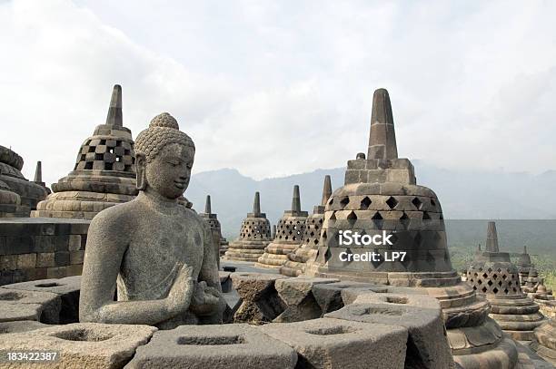 Java Indonésia De Borobudur - Fotografias de stock e mais imagens de Templo de Borobudur - Templo de Borobudur, Templo, Arcaico