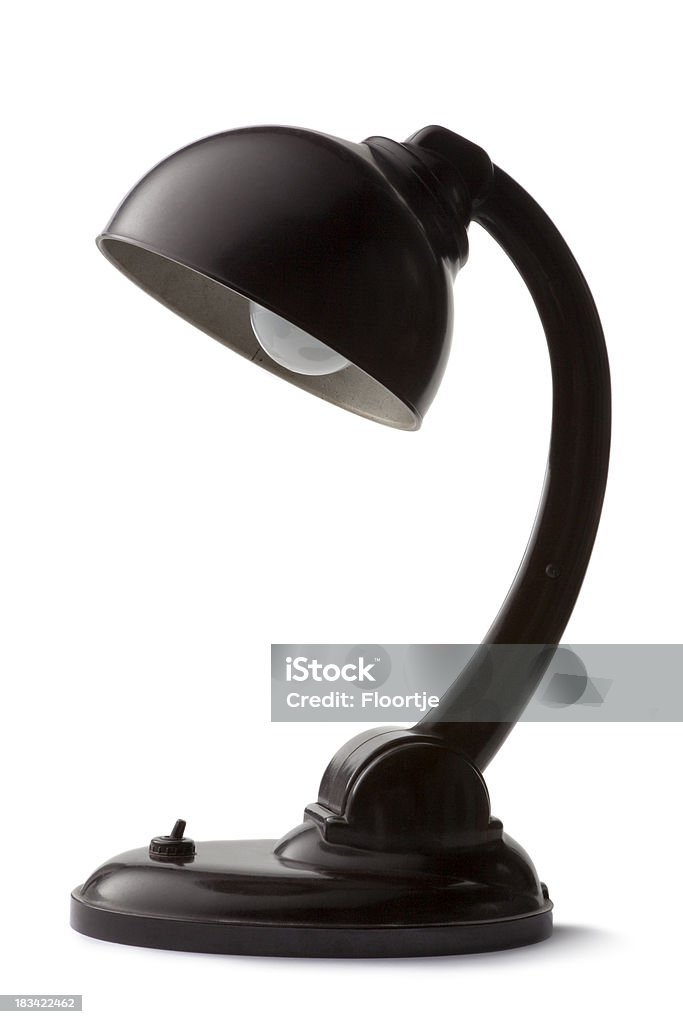 Biuro: Lampa - Zbiór zdjęć royalty-free (Lampka biurkowa)