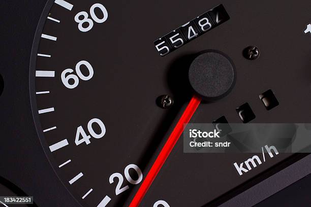 Speedometer Stock Photo - Download Image Now - Odometer, Activity, Car