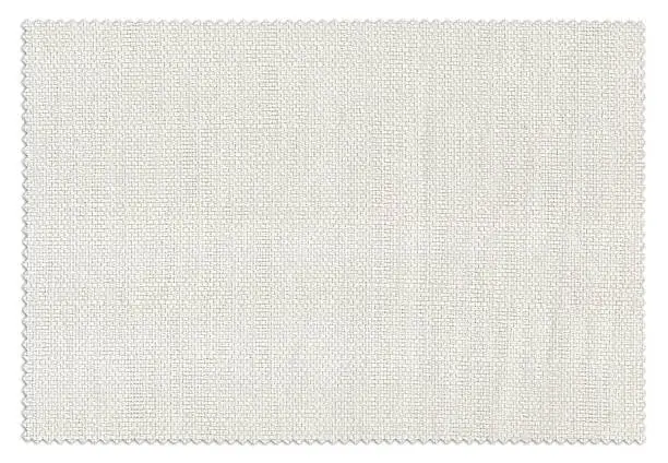 Photo of White Fabric Swatch