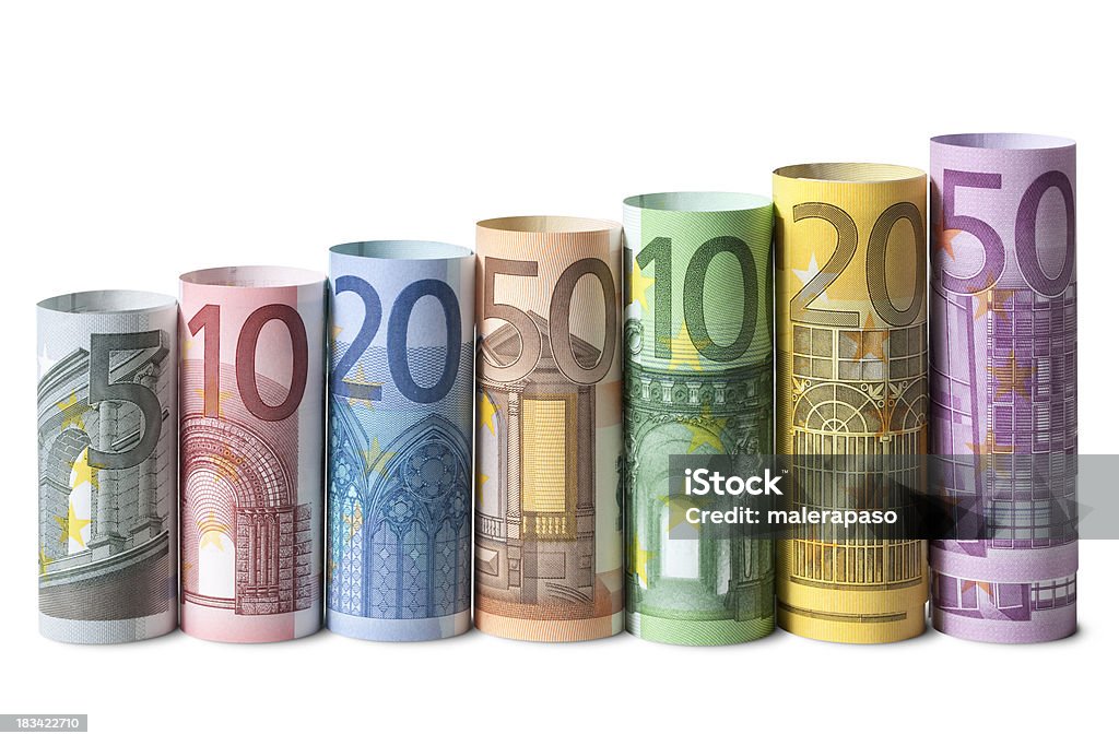 Rouleau billets en euro - Photo de Monnaie de l'Union Européenne libre de droits