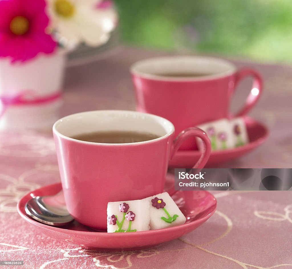 Festa di tè - Foto stock royalty-free di Cibi e bevande