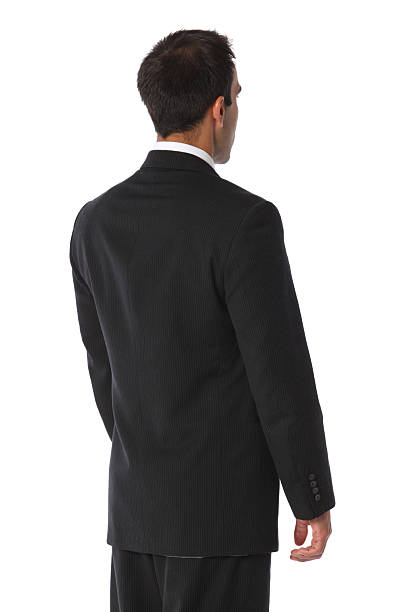istock Rear view of businessman 183424147