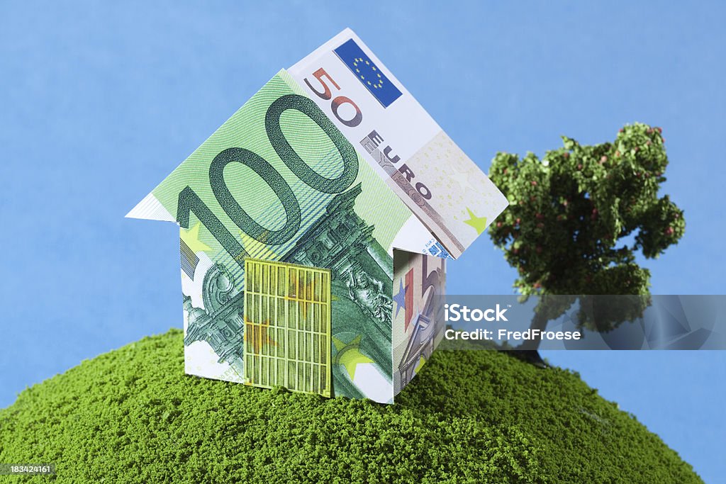 Immobilier vert Real - Photo de Billet de banque libre de droits
