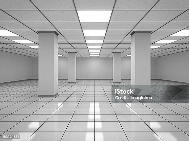 Modern Empty Room Stock Photo - Download Image Now - Architecture, Corridor, Empty