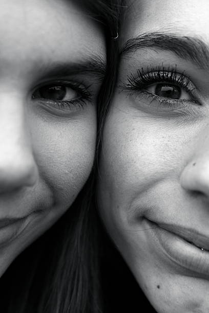 istock Cropped Portrait of Two Sisters 183424899