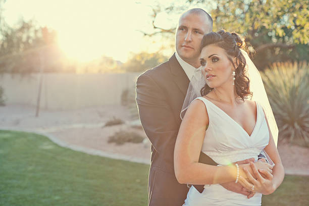 istock Beautiful Bride and Groom. 183425059