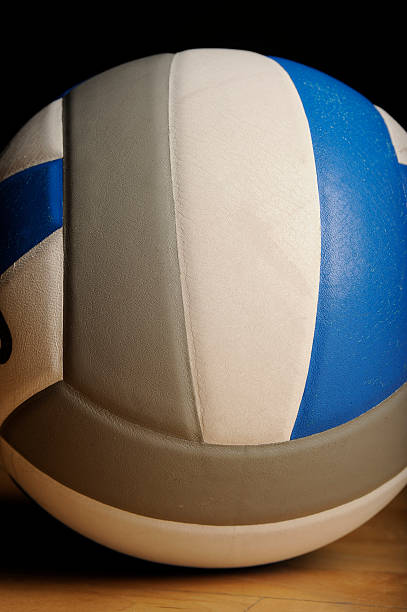 istock Volleyball on Wood Floor 183425512
