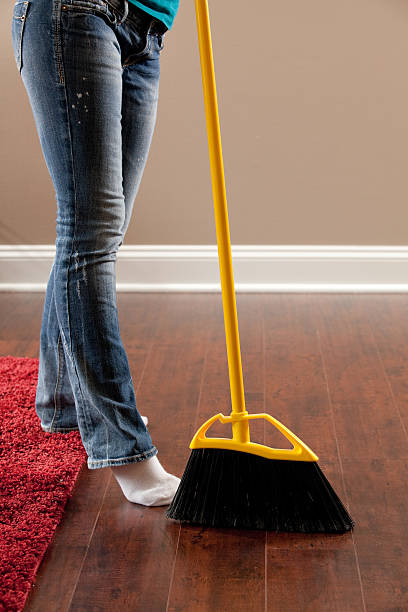 istock Cleaning House - Sweeping the Floor 183426019