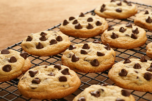 istock Freshly Baked Chocolate Chip Cookies 183426089