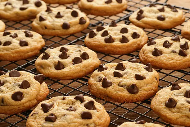 Photo of Freshly Baked Chocolate Chip Cookies
