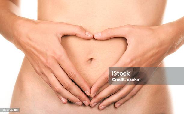 Gesunder Lifestyle Stockfoto und mehr Bilder von Bauch - Bauch, Flach, Herzform